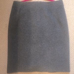 Talbots Wool Gray skirt